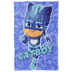 PRICES MAY VARY. PJ MASKS CATBOY CHARACTER FLEECE BLANKET - 100% polyester fleece blanket. Features a fabric weight of 300 gsm. Printed one-sided only. HAND PRINTED IN THE USA - All our products are hand-printed in the USA using a dye sublimation process that creates slight imperfections over seams and/or folds that are unique to and a part of each item. OFFICIALLY LICENSED - Each of our designs are officially licensed. The designs are created by our incredibly talented in house graphic art team Pj Masks Catboy, Catboy Pj Masks, Blanket Throws, House Graphic, Sublimation Process, Dye Sublimation, Birthday Presents, Fleece Blanket, Blankets & Throws