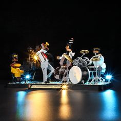 PRICES MAY VARY. 【Great Addition to Your Lego Set】This LED light kit is specially designed for the Lego 21334 Jazz Quartet building blocks model. 【LED Light Set ONLY】Please warmly note that only the light kit is provided. All LEGO sets shown in images and videos are not included. 【Cool Gift Choice】This light kit would light up your Lego set, making it a great birthday gift, holiday present for kids, or any model-making enthusiast. 【Step-by-Step Instructions】It comes with detailed and straightfor Jazz Quartet, Lego Building Blocks, Lego Worlds, Presents For Kids, Lego Building, Step Lighting, Brand Building, Great Birthday Gifts, Lego Sets