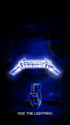 the cover art for metallic's ride the lightning album