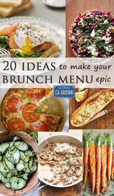 the top 20 brunch menus to make your brunch menu epic