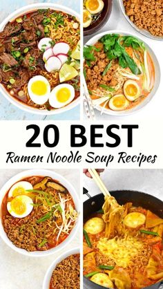 the best ramen noodle soup recipes