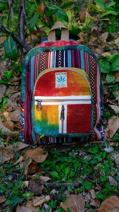 Mini Handmade bag packs.. made in Nepal with bohemian look, perfect for anyone who is  travelling or daily usage like schools and college.. Bag Packs, Bohemian Look, Handmade Bag, Boho Look, Bagpack, Backpack Purse, Handmade Bags, Nepal, Primary Colors