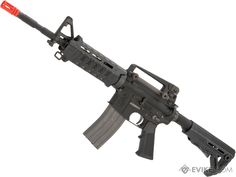 Evike Custom King Arms / Strike Industries Full Metal M4 Viper Carbine Airsoft Gas Blowback GBB Rifle (Color: Black), Airsoft Guns, Gas Blowback Rifles - Evike.com Airsoft Superstore Strike Industries, Adjustable Weights, Full Metal, Paintball, Aluminium Alloy