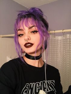 Rock Punk, Grunge Hair, Dream Hair, Aesthetic Hair, Purple Hair, Fjallraven Kanken, Color Ideas