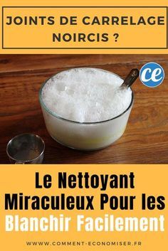 a poster with the words le netoyant miculeux pour les blancchir facilement