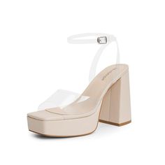 PRICES MAY VARY. [👠Trendy Platform Heels]:The Platform Height is about 12cm(4.72 inch),and platform height is about 4cm(1.57 inch),step out in this new fashion platform pumps that will make you an eye-catching match at all times. [💎High Quality Platform Sandals]:The platform sandal made of pu leather and rubber sole,and comfortable padded insole,chunky heels and platform give you sturdy and comfortable wearing experience. [👗Fashion-Forward Match]:The chunky heel platform pumps are sutiable fo Women Platform Sandals, Party Pumps, Black Platform Heels, Womens Chunky Heels, Heels For Women, Platform Heels Chunky, Wedding Sandals, Pumps Shoes, Platform Pumps