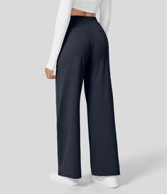 Cheap High Waist Cotton Work Pants, Cheap High Waist Work Pants For Fall, Cheap High-waist Work Pants For Fall, Interview Pants Women, Cheap Flat Front Workwear Pants, Affordable Straight Dress Pants With Pockets, Affordable High Waist Pull-on Pants, Cheap High-waisted Pull-on Pants, Cheap High-waisted Cotton Work Pants