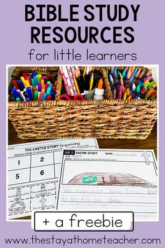 the bible study resources for little learners