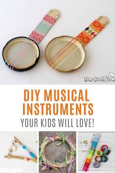 diy musical instruments for kids will love