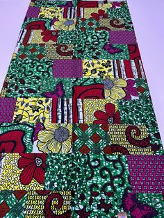 This is high quality African print is 100% cotton and it's 45 inches wide. It is used for making African Clothing, African quilts, & For Home decoration. FYI: Print is Double sided. The listing is for 2yards, 3yards, 6yards and Headwrap Each piece of fabric measures: 70-72in by 45in for 2yards 105-108in by 45in for 3yards 210-216in by 45in for 6yards If you purchase more than one yard, you will receive one continuous piece. *If you require more than what I have listed, feel free to send me email African Quilts, Clean And Press, African Print Fabric, Ankara Fabric, San Antonio Tx, African Fabric, African Clothing, Mild Soap, Print Fabric