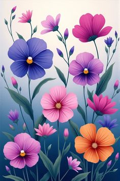 Best Flower Wallpaper, Colourful Wallpaper, Colourful Wallpaper Iphone, Wonderful Flowers, Pretty Images, Flower Phone Wallpaper, Flower Art Painting, Paint Party, Colorful Wallpaper