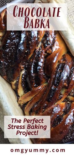 Babka is not just for Seinfeld fans! Think challah bread crossed with a chocolate filled coffeecake. So satisfying and decadent. A great project when you have some time at home. Easy to do with step-by-step instructions and photos. #babka #chocolatebabka #bakingathome #bakeityourself #jewishbaking Chocolate Challah, Traditional Easter Desserts, Delight Recipes, Portuguese Sweet Bread, Bakers Delight, Homemade Dark Chocolate