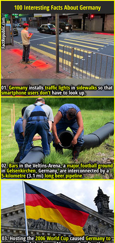 three different views of the same building and two men working on it in front of them