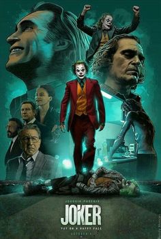 a movie poster for the joker