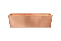 an image of a copper metal planter