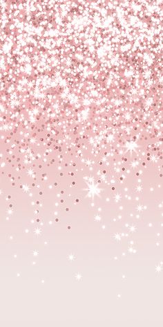 pink and white glitter background with stars