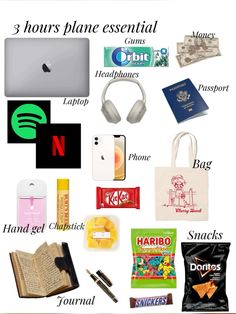 there are many different items that can be found in this image, including an apple