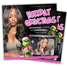 the front and back cover of holiday grouchmasy