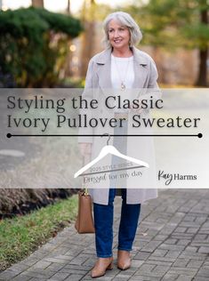 Styling the Classic Ivory Pullover Sweater for Winter Fashion Tips