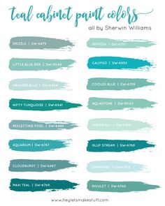 teal paint colors that are all by sheryln williams