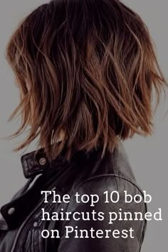 Κούρεμα Bob, Choppy Bob Hairstyles, Pinterest Hair, Bob Haircuts, Short Bob Hairstyles, Medium Length Hair Cuts, Womens Haircuts, Nail Trends