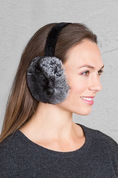 The Chinchilla Fur Earmuffs fashions an elegant defense against wind and chill for the woman who dresses with class. Fur Earmuffs, Chinchilla Fur, Earmuffs, Elegant Style, Defense, Free Shipping, Dresses, Beauty