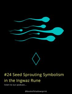 the logo for 24 seed sprouting symbolism in the inawaz rune