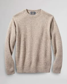 A Classic All-Ages Gift, This Men's Pullover Sweater Is Knit From Warm, Pure Shetland Wool Sourced From Sheep Ranchers In New Zealand. Naturally Odor- And Stain-Resistant, It’S A Cool-Weather Favorite You'll Want In More Than One Color. 100% Shetland Wool Machine Wash Imported | MEN'S SHETLAND WASHABLE WOOL CREWNECK Mens Apparel, Sweater For Men, Mens Wool Sweaters, Knit Sweater Men, Men’s Fall Clothing, Mens Knit, Sweater Men, Sweaters Men, Mens Sweater