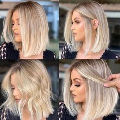 Medium Length Hairstyles, Medium Bob, Lob Haircut, Penteado Cabelo Curto, Brown Blonde Hair, Medium Hair Cuts, Shoulder Length Hair, Medium Length Hair Cuts, Blonde Hair Color