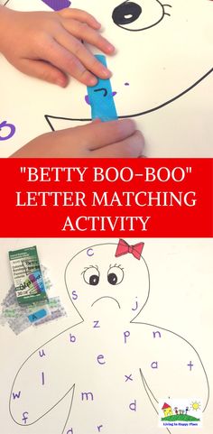 the letter matching activity for kids to learn how to write and draw letters with their hands