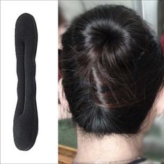 Women's Magic Foam Sponge Hair Disk Donut Quick Messy Bun Updo, (22cm Longth) Headwear Accessories. Nwt. Black Hair Jewelry, Coque Banana, Hair Plates, Sponge Dish, Bun Maker Hairstyles, Hair Salon Tools, Donut Bun, Braid Tool, Hair Donut