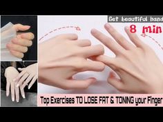 four different images showing how to use gels for nails and hand wraps on fingers