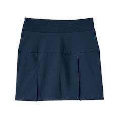 She'll be ready for anything with this girls' Lands' End school uniform performance pleated skort. Click on this KIDS APPAREL & SHOES GUIDE to find the perfect fit and more! FEATURES Active performance, smooth, stretchy construction Internal infinity drawcord Above the knee lengthFABRIC & CARE 90% recycled polyester, 10% spandex Machine wash ImportedRESPONSIBLE Contains recycled polyester Size: M (8). Color: Classic Navy. Gender: female. School Uniform Pleated Skort, Pleated School Uniform Skort, Blue Pleated Tennis Skirt For School, Blue Stretch Skort For School, Fitted Tennis Skirt For School Uniform, Stretch Solid Pleated Skirt For School, Pleated Tennis Skirt For School, Blue Pleated Skirt For School, Fitted Preppy Skort For School