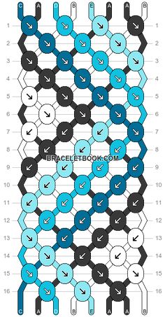 the diagram shows how many different types of chains are attached to each other, and what they