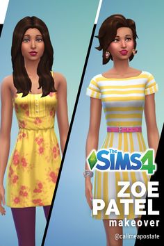 the sims 4 zeze patel makeover is now available for pc and mac