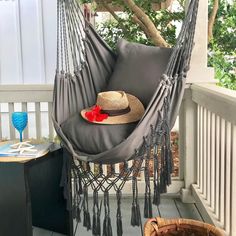 beach house hammock chair Hammock Life, Hammock In Bedroom, Boho Style Furniture