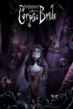 the corpse bride poster for tim burton's corpse bride