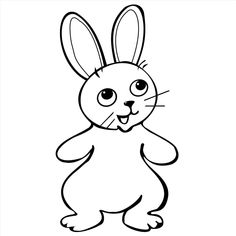 Easter Drawing Images at Explore collection of Easter Bunny Pictures, Bunny Coloring, Easter Bunny Colouring, Easter Drawings, Rabbit Pictures, Rabbit Colors, Bunny Images, Rabbit Drawing, Coloring Pages Inspirational