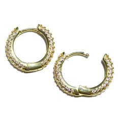 14k Gold-fill hoops made with max shine in mind Gold Filled Hoops, Women Diamond, Gold Filled, Hoop Earrings, Gold