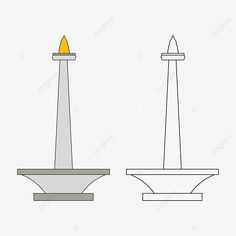 an image of two lamps on top of each other, one is yellow and the other is white