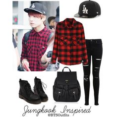 Jungkook Inspired Outfit by btsoutfits on Polyvore featuring Miss Selfridge and Accessorize Jungkook Outfit Inspired, Jungkook Inspired Outfits, Outfit Jungkook, Design Textile, Pinterest Outfits