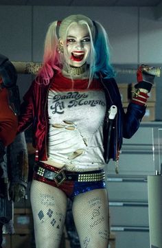 Harley Quinn Make-up, Harley Quinn Kunst, Joker E Harley Quinn, Harley Quinn Costume Diy, Harley Quinn Disfraz, Harley Quinn Jacket, Joker Y Harley Quinn, Harley Quinn Tattoo