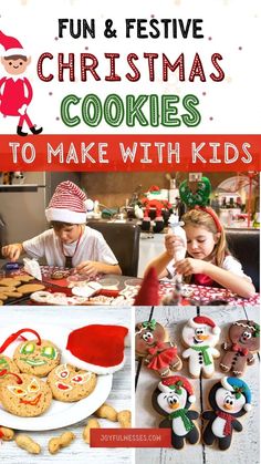 christmas cookies to make with kids are fun and festive for the whole family this holiday