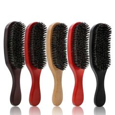 Afro Hair Brush, Combing Hair, Round Hair Brush, Beard Comb, Beard Combs, Soften Hair