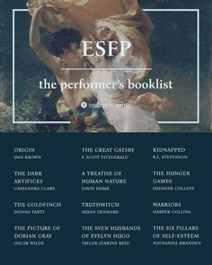 the performers'book list for esp