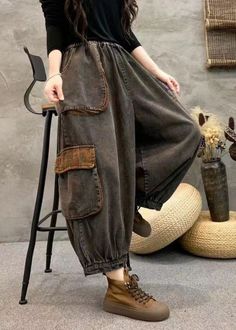 Mode Kimono, Mode Boho, Patchwork Denim, 60 Degrees, Denim Patchwork, Character Outfits, Look Cool, Costume Design, Style Retro