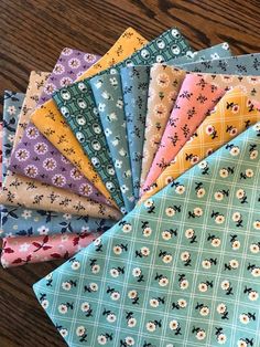 "FABRIC NEW COLLECTION \"PRAIRIE\" by LORI HOLT 100% PREMIUM COTTON YOU WILL GET ALL 12 COLORS/PATTERNS AS SEEN IN PICTURES GORGEOUS PRAIRIE FLORALS & CALICOS YOU PICK FAT QUARTER BUNDLE 12 - $39.99 HALF YARD BUNDLE 12 - $75.00 IF YOU WANT ALL 12 FULL YARDS MESSAGE ME :p" Sally Brown, Lisa Johnson, Quilt Fabrics, Lori Holt, Beautiful Fabrics, Country Crafts, Sewing Diy, Fat Quarter Bundles, Sewing Tips