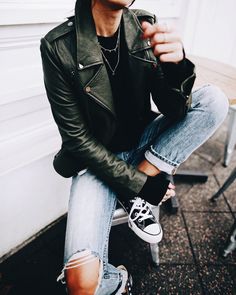 Grunge Outfit Inspiration, Outfit Converse, Converse Fashion, Converse Outfit, Outfits With Converse, Grunge Style