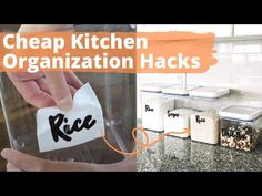 kitchen organization hacks - cheap kitchen organization hacks