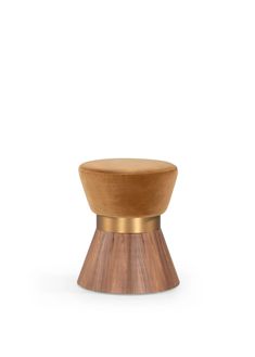 Parikia Stool Vesta Stool Dimensions, Accent Stools, Office Desk Decor, Ottoman Coffee Table, Hourglass Shape, Ottoman Table, Walnut Veneer, Final Touch, Table Seating